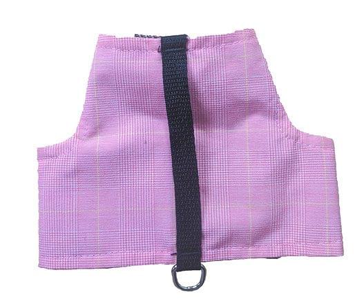 Classic Brown Plaid Dog Harness - Padded Secure Wrap 2 Classic Brown Plaid Dog Harness - Padded Secure Wrap - Image 2