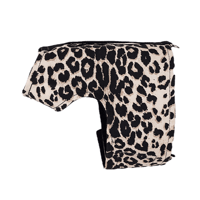 Classic Wrap- Leopard / Black
