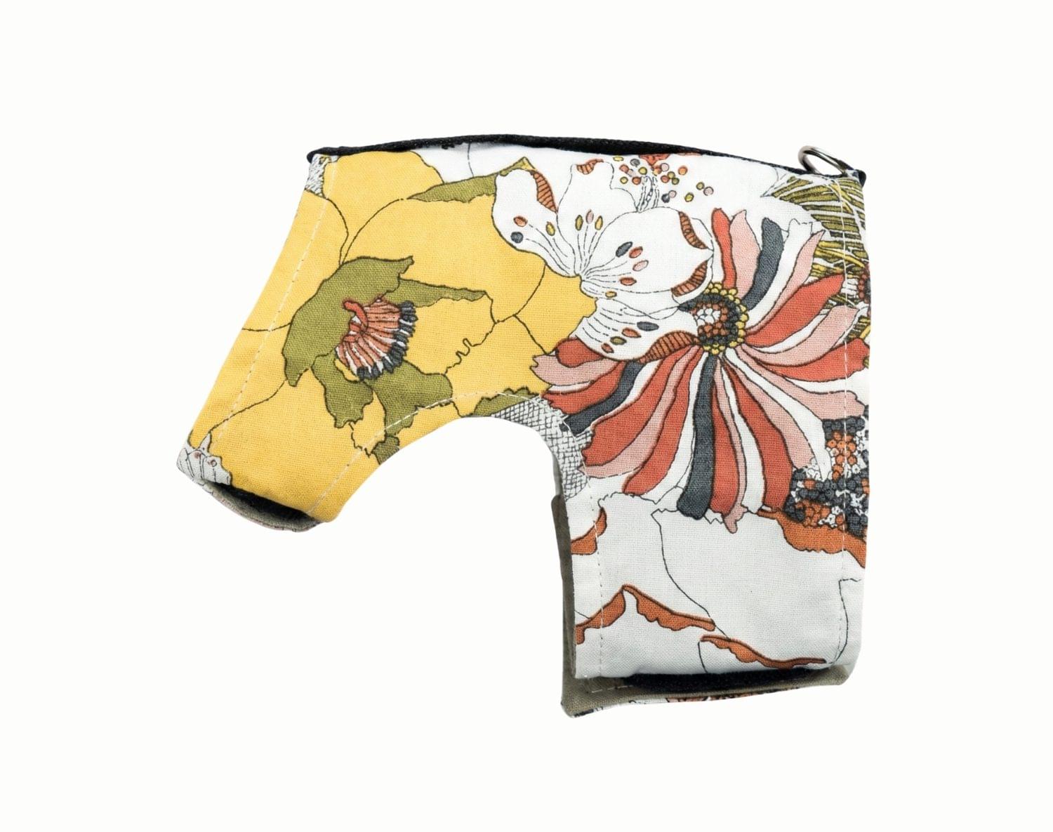 Classic Floral Tapestry Dog Harness wrap