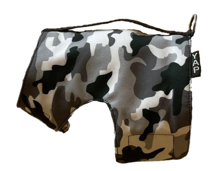 White Camo Dog Harness Wrap