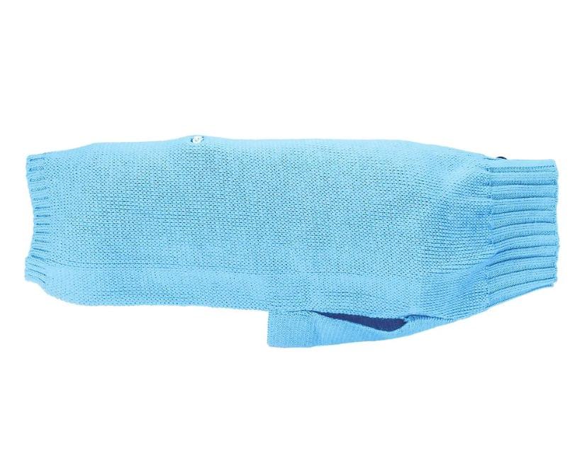 Cashmere Blend Dog Sweater -Soft Sky Blue 1 Cashmere Blend Sky Blue Dog Sweater