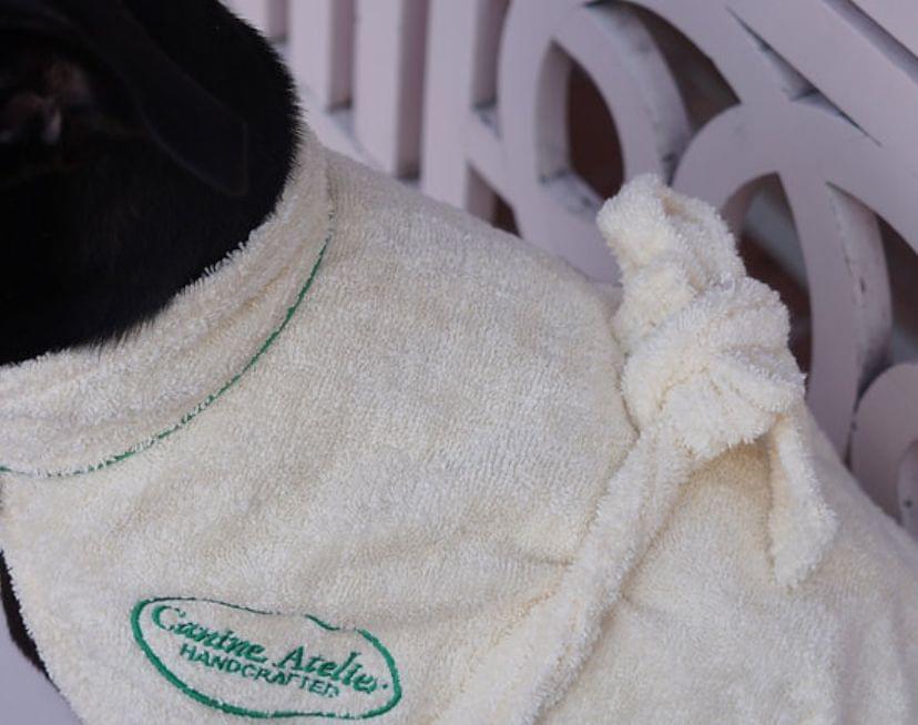 Atelier Dog Bathrobe®- 100% Cotton Luxury Bathrobe - Image 3